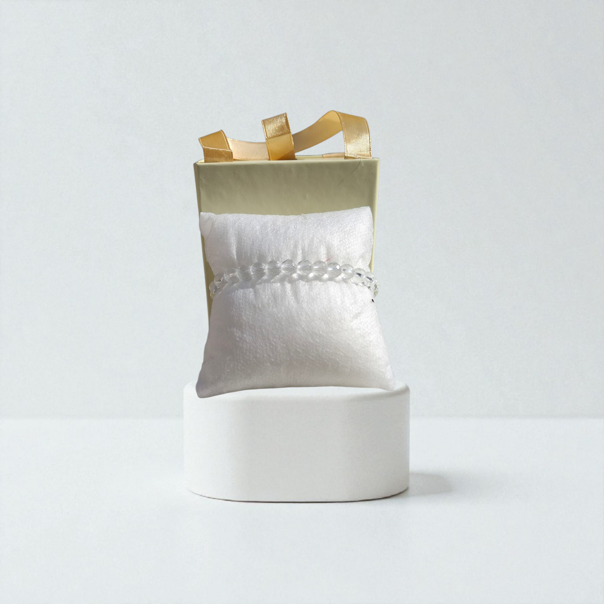 دستبند سنگ کوارتز شفاف - تصویر 4